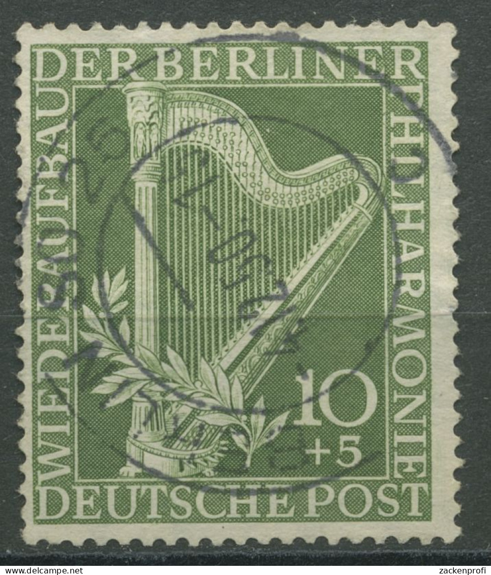 Berlin 1950 Berliner Philharmonie 72 Gestempelt, Zahnfehler (R80963) - Used Stamps