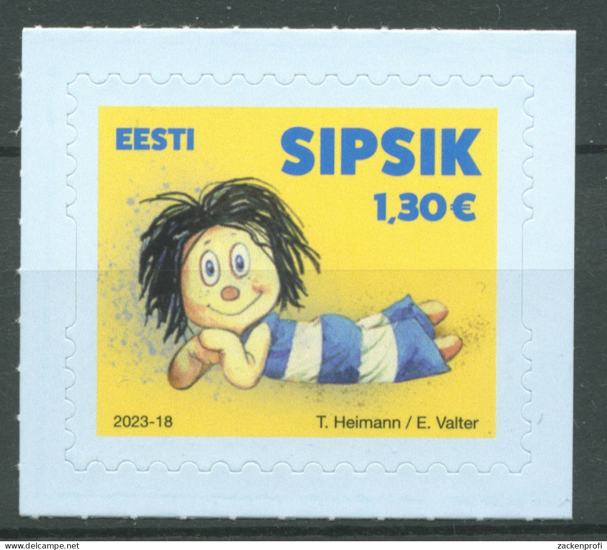 Estland 2023 Kindermarke Comicfigur Sipsik 1076 Postfrisch - Estonie