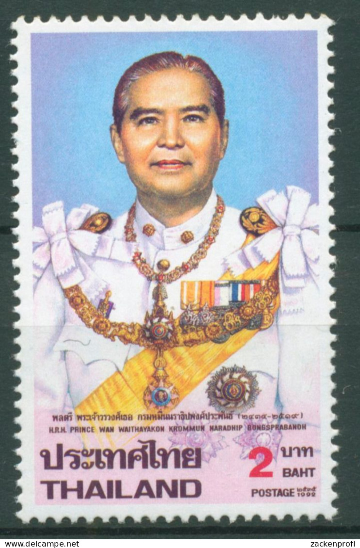 Thailand 1992 Persönlichkeiten Diplomat Prinz Wan Waithayakon 1528 Postfrisch - Thailand