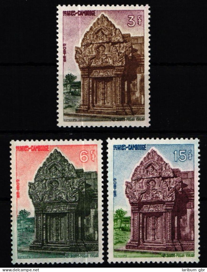 Kambodscha 151-153 Postfrisch #KX532 - Cambodia