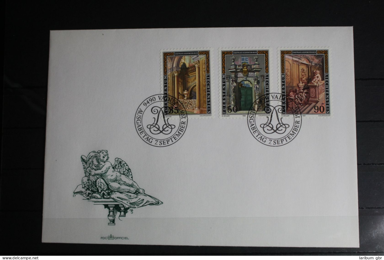 Liechtenstein 925-927 Gestempelt FDC #FF862 - Sonstige & Ohne Zuordnung