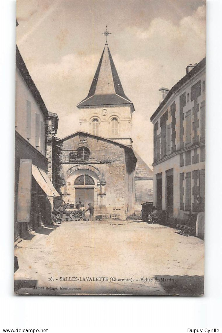 SALLES LAVALETTE - Eglise Saint Martin - Très Bon état - Sonstige & Ohne Zuordnung