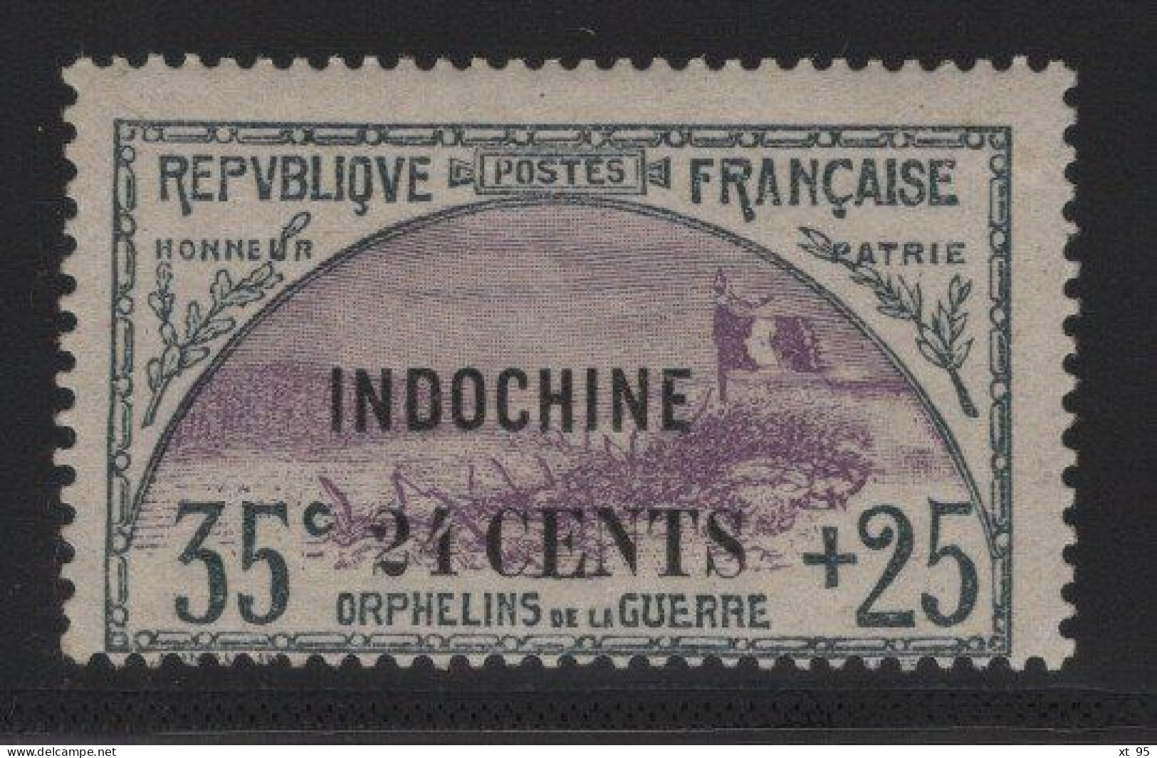 Indochine - N°92 - Cote 9.50€ - * Neufs Avec Charniere - Unused Stamps