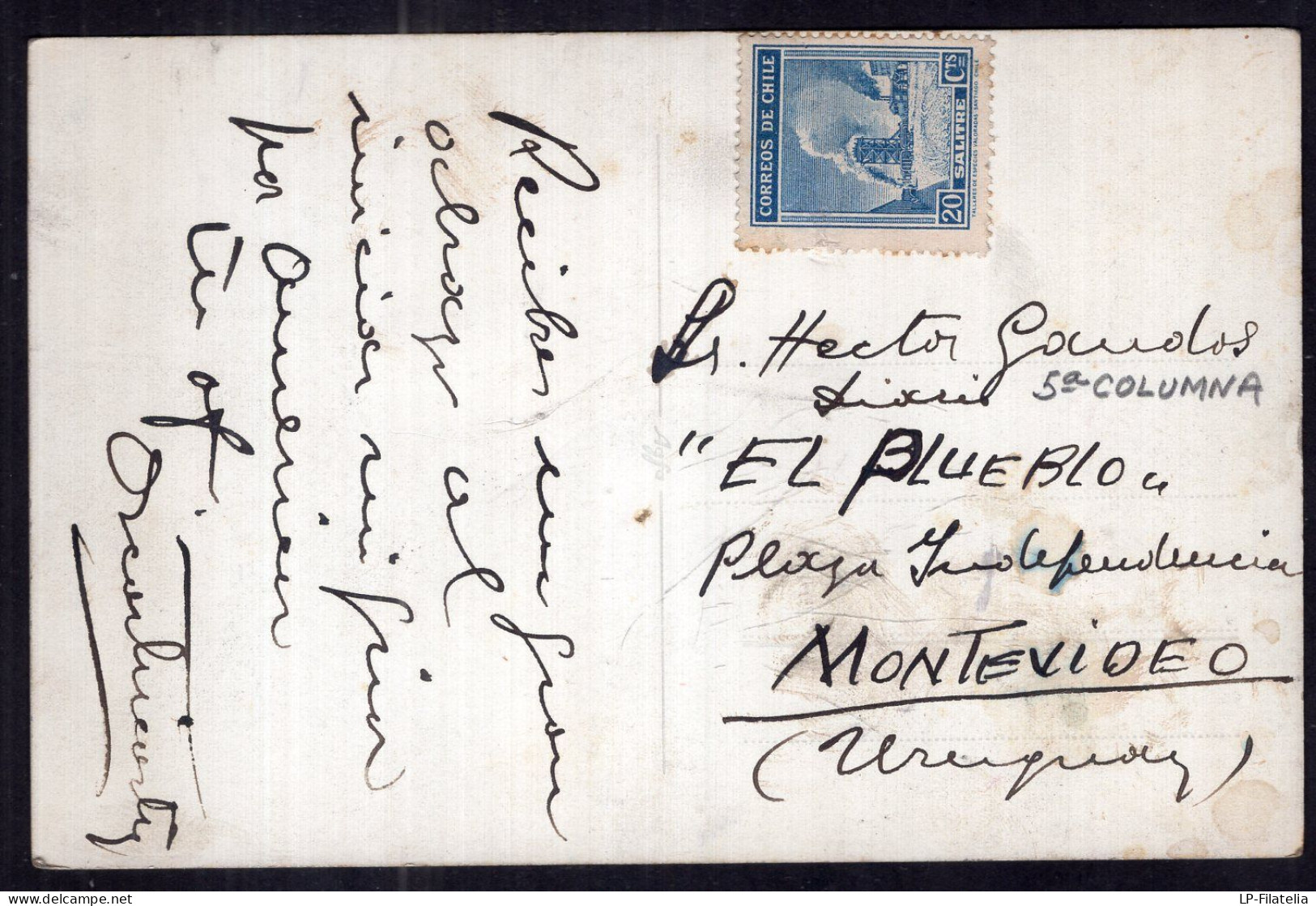 Chile - Circa 1930 - Cordillera - Ventisquero Del Marmolejo - Chile