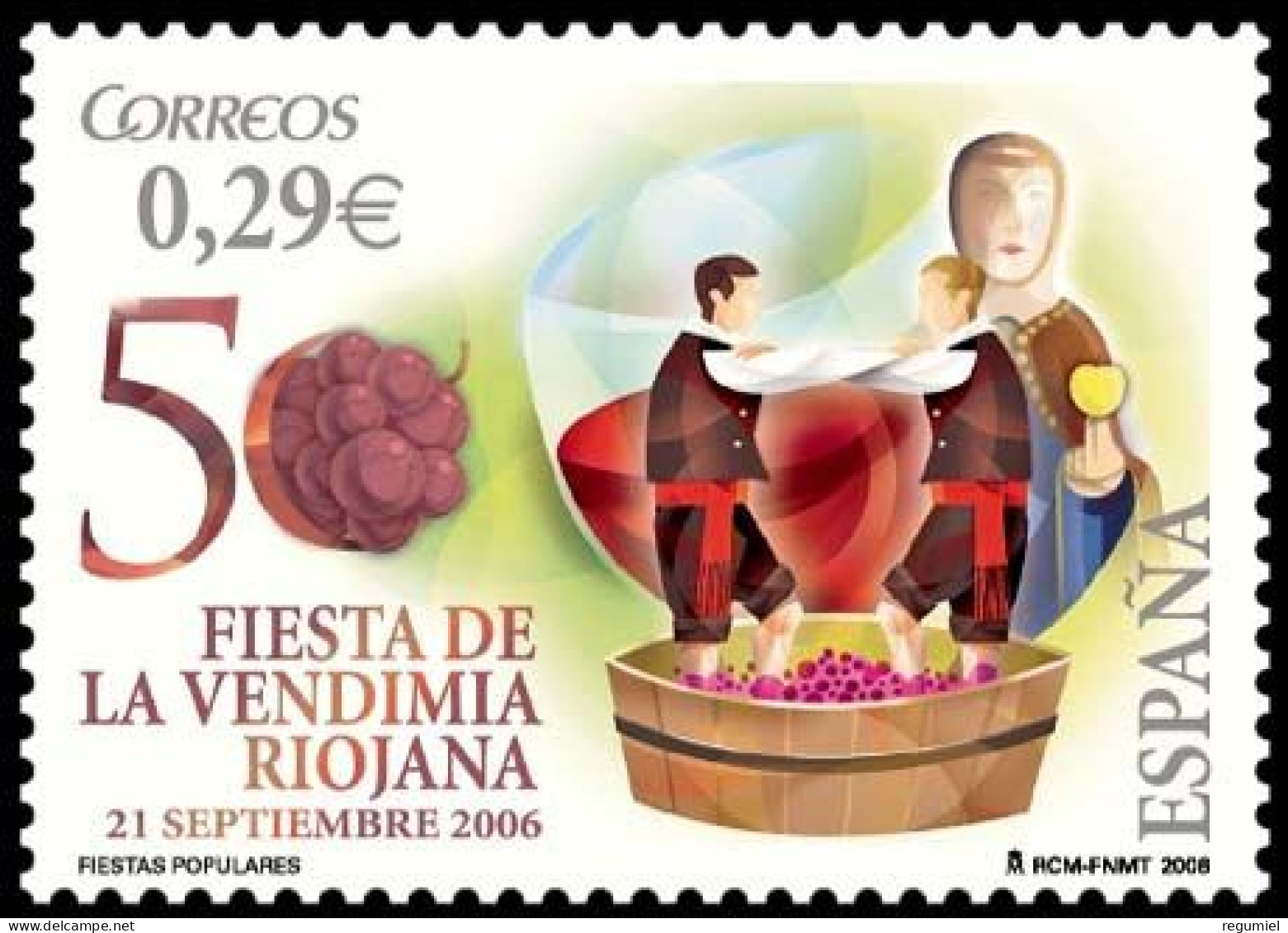 España 4265 ** Vendimia. 2006 - Ongebruikt