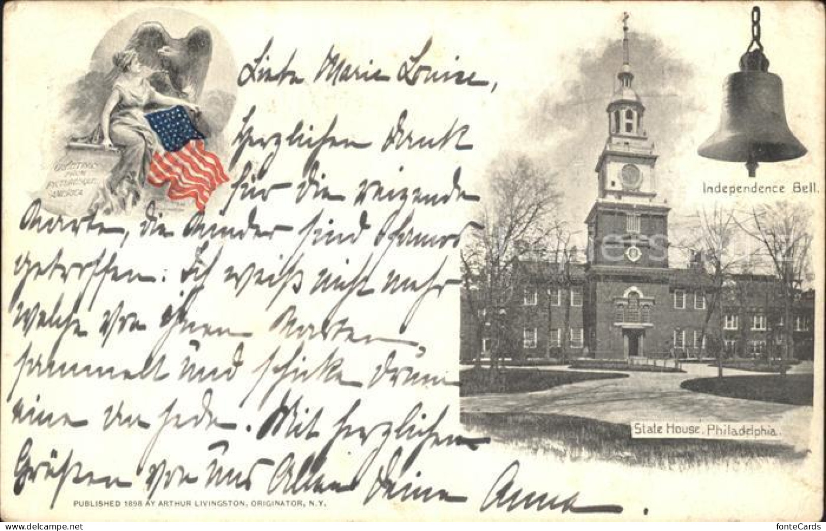 11818901 New Brighton Pennsylvania State House Independence Bell  - Otros & Sin Clasificación