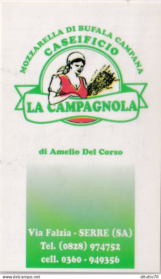 Calendarietto - Caseificio - La Campagnola - Serre - Salerno - Anno 1998 - Small : 1991-00