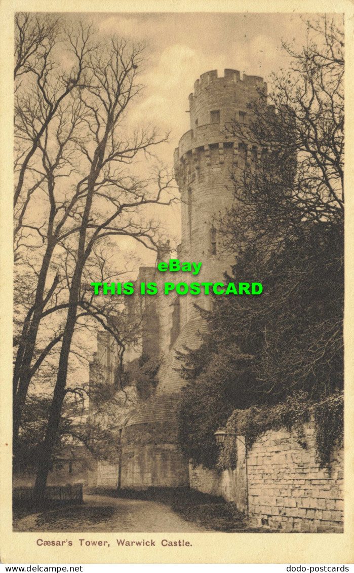 R590014 Warwick Castle. Caesar Tower. Picked Series No. 202 - Welt