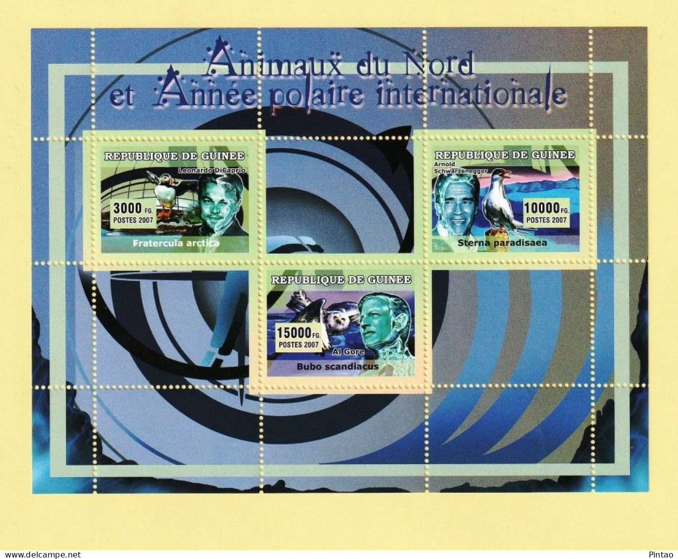 WW14419- REP. Da GUINÉ 2007- MNH (ANO POLAR INTERNACIONAL) - Guinée (1958-...)