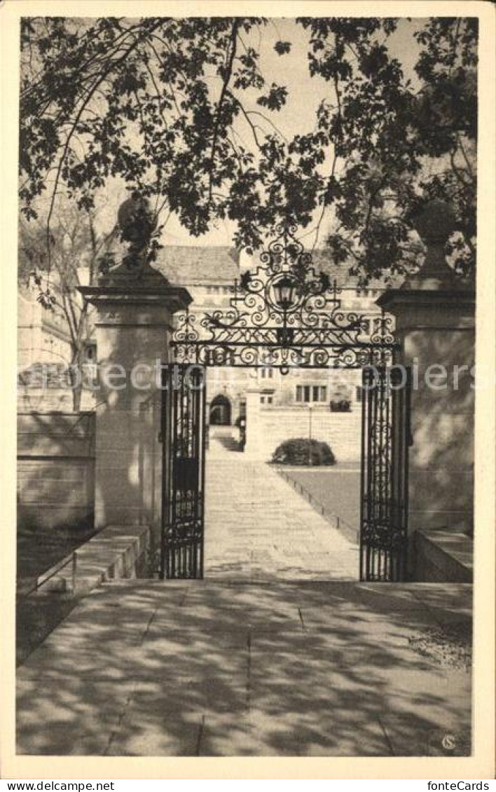 11807317 New_Haven_Connecticut Yale University Berkeley College South Court Gate - Andere & Zonder Classificatie