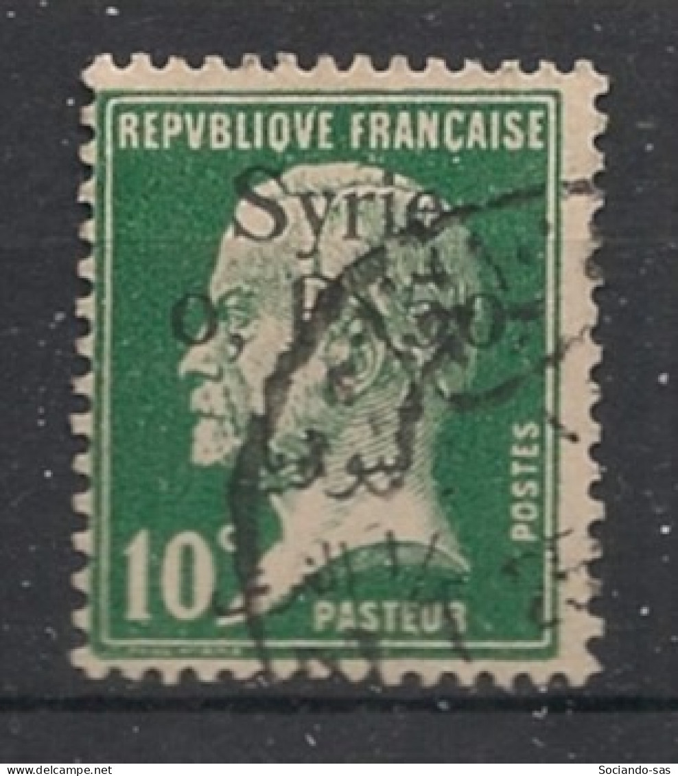 SYRIE - 1924-25 - N°YT. 143 - Type Pasteur 0,50pi Sur 10c Vert - Oblitéré / Used - Gebruikt