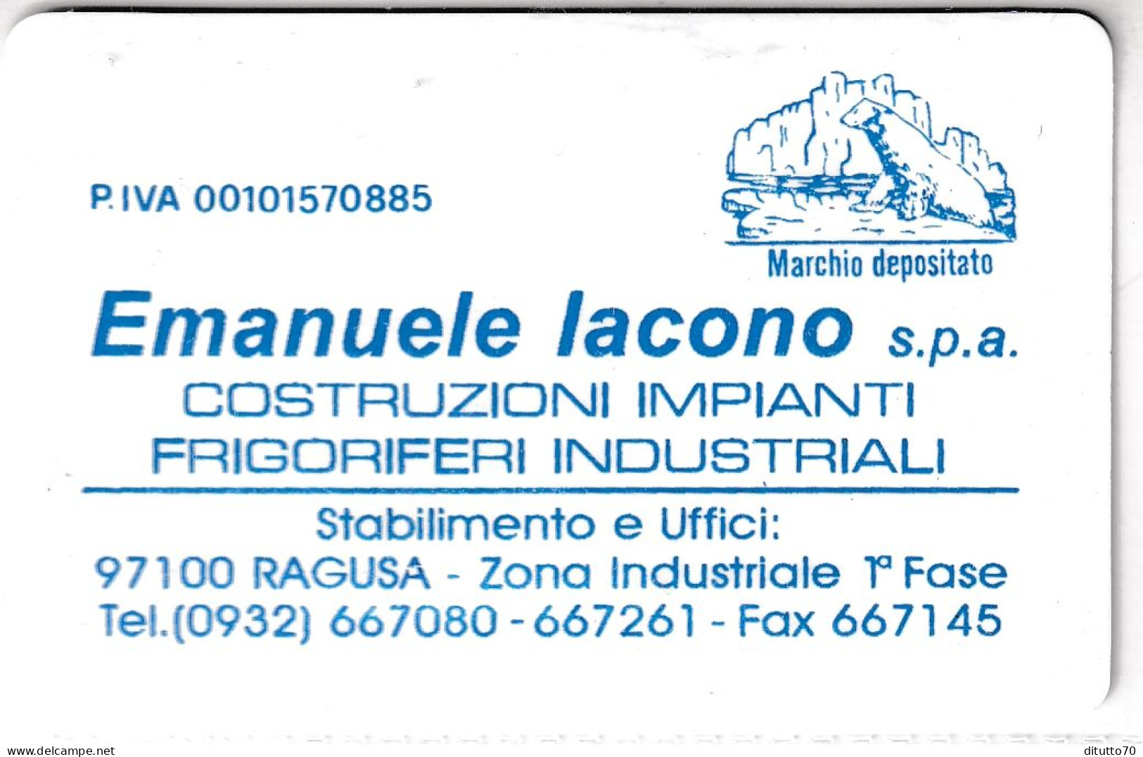 Calendarietto - Costruzioni Impianti Frigoriferi Industriali - Ragusa - Anno 1998 - Petit Format : 1991-00