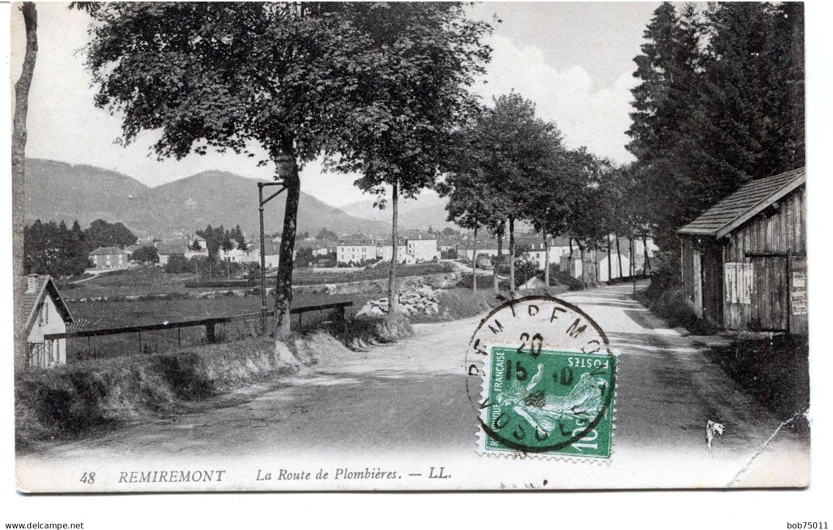 REMIREMONT , La Route De Plombières - Remiremont