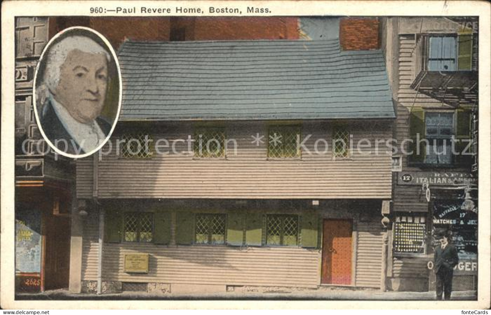 11807239 Boston_Massachusetts Paul Revere Home - Autres & Non Classés