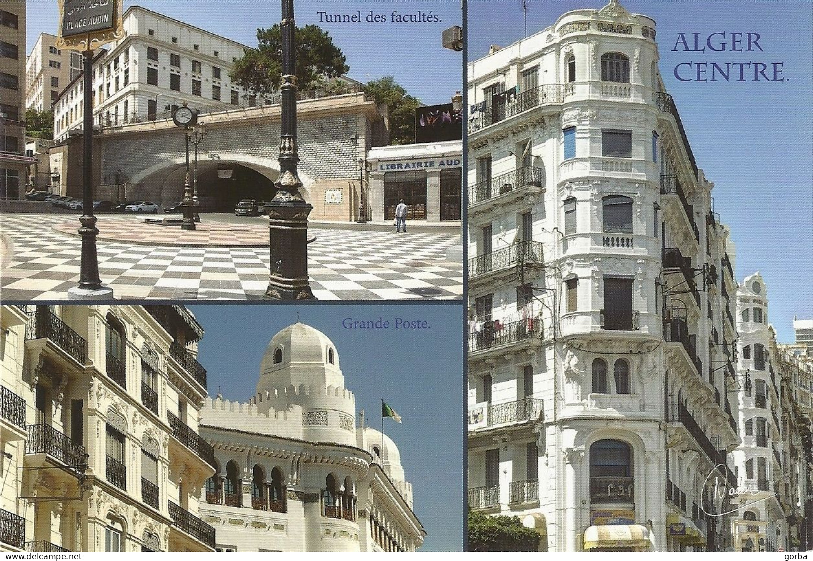 *CPM- ALGÉRIE - ALGER - Centre - Multivue - Alger