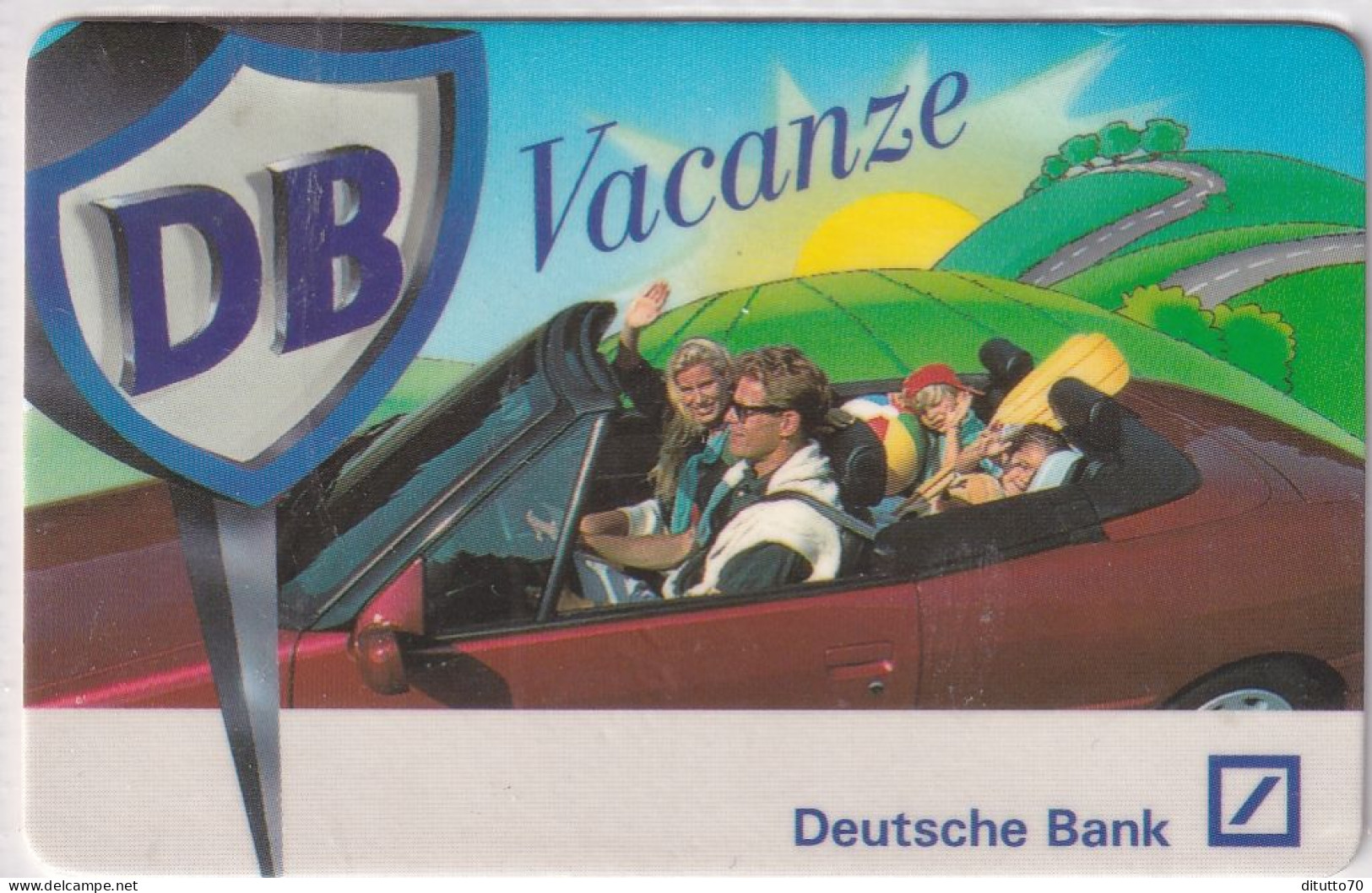 Calendarietto - Deutsche Bank - Anno 1997 - Petit Format : 1991-00