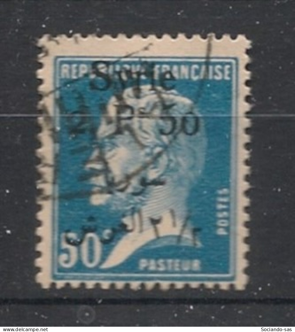 SYRIE - 1924-25 - N°YT. 147 - Type Pasteur 2pi50 Sur 50c Bleu - Oblitéré / Used - Gebruikt