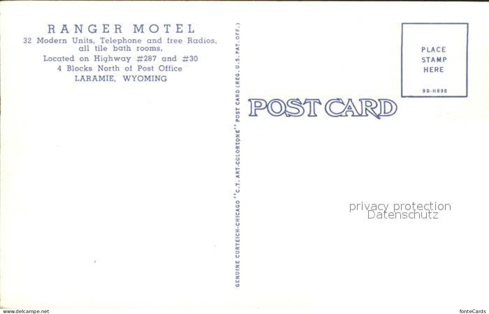 11807167 Laramie Ranger Motel  - Altri & Non Classificati