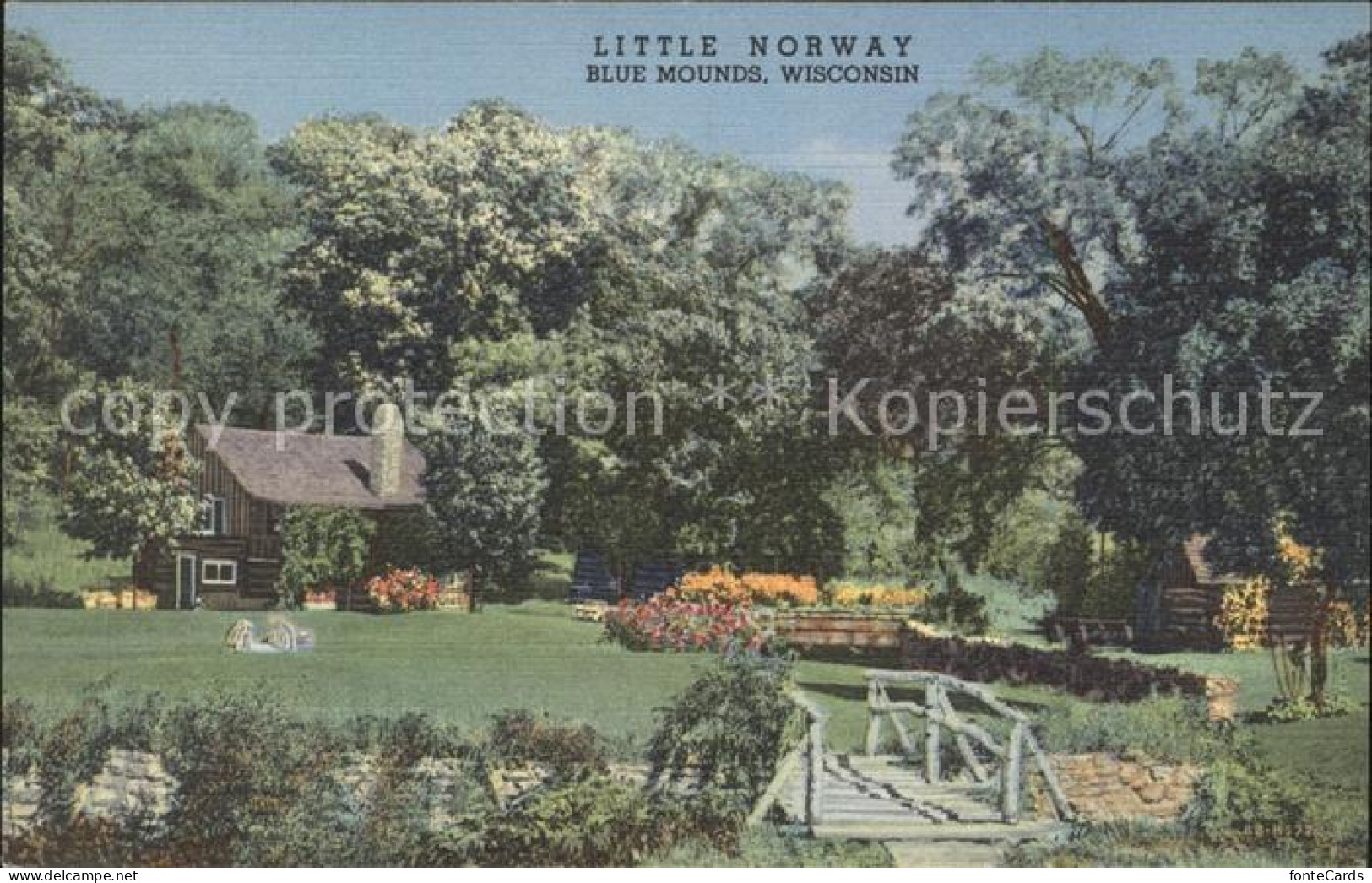 11807153 Blue_Mounds Little Norway  - Andere & Zonder Classificatie