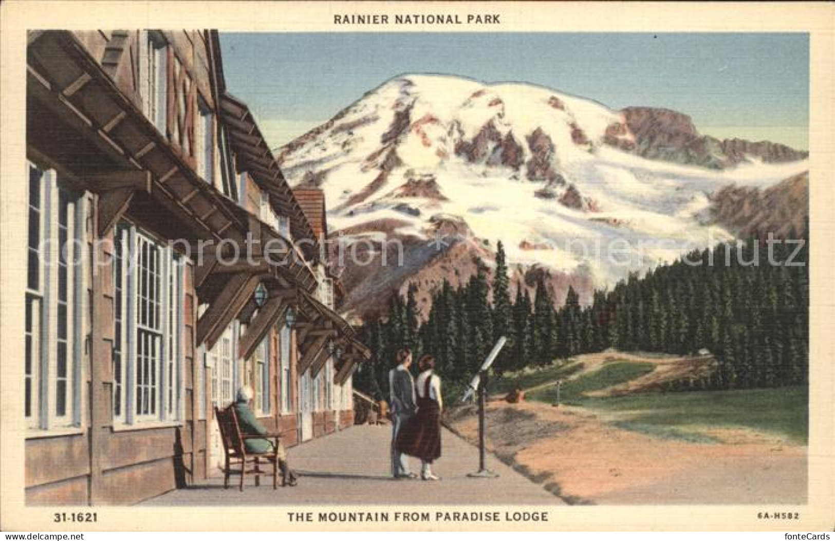 11807098 Washington_US-State Mount Rainier National Park Paradise Lodge - Otros & Sin Clasificación