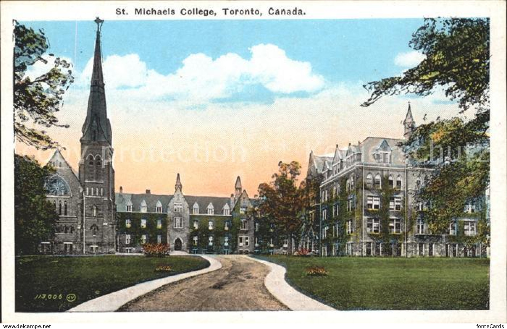 11807035 Toronto Canada St. Michaels College  - Unclassified
