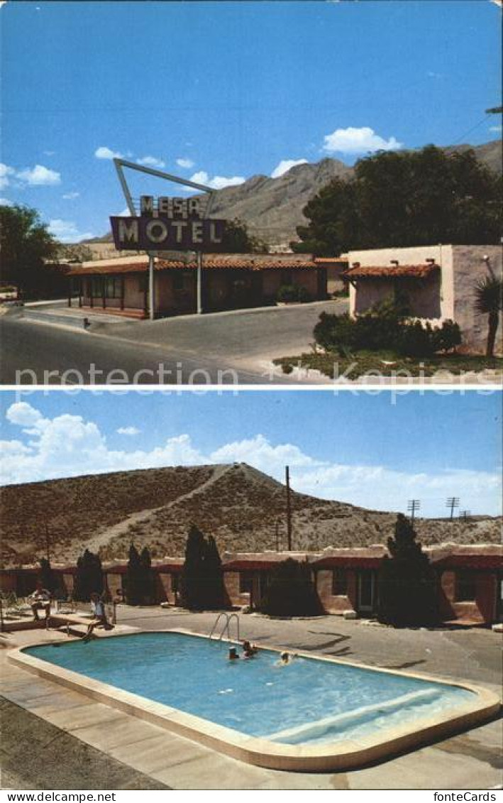 11807009 El_Paso_Texas Mesa Motel - Autres & Non Classés