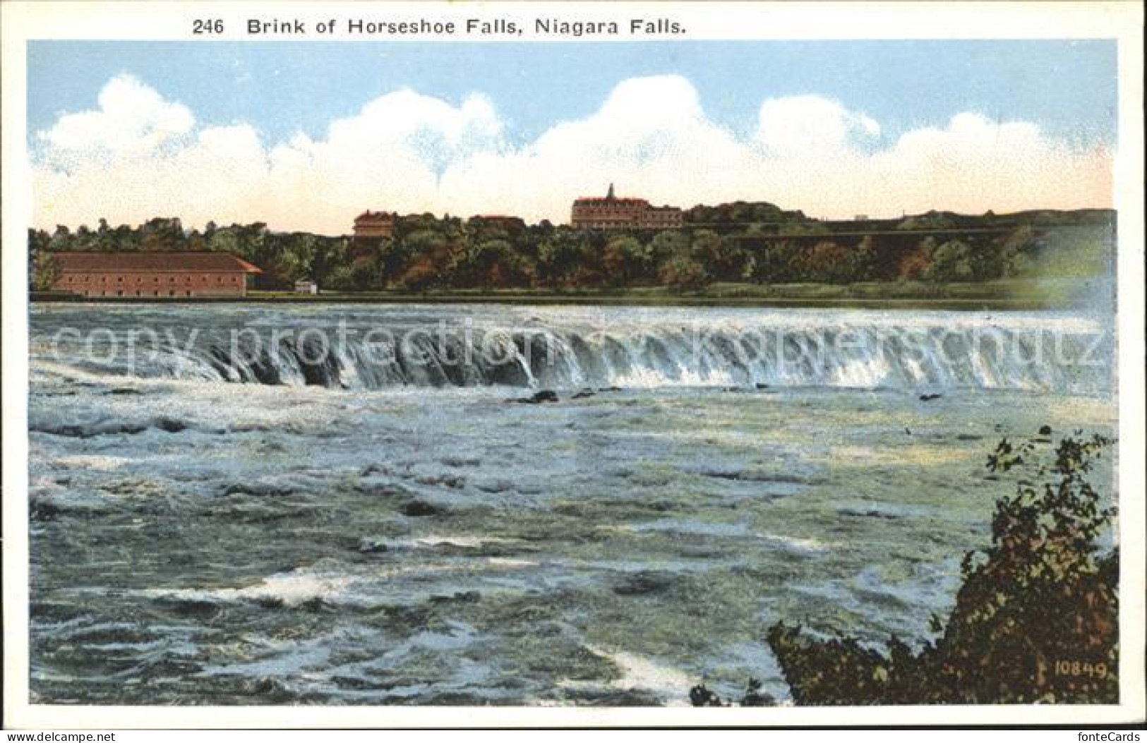 11806989 Niagara Falls Ontario Brink Of Horseshoe Falls  - Non Classés