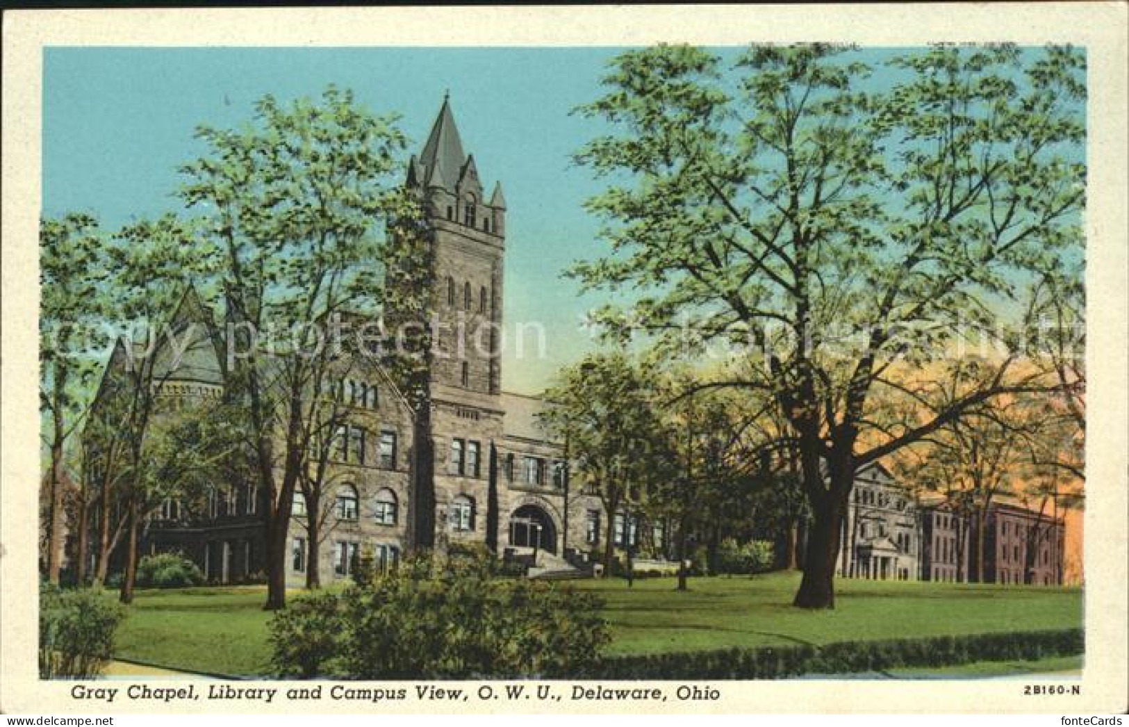 11806939 Delaware Ohio Gray Chapel Library Campus View Delaware - Sonstige & Ohne Zuordnung