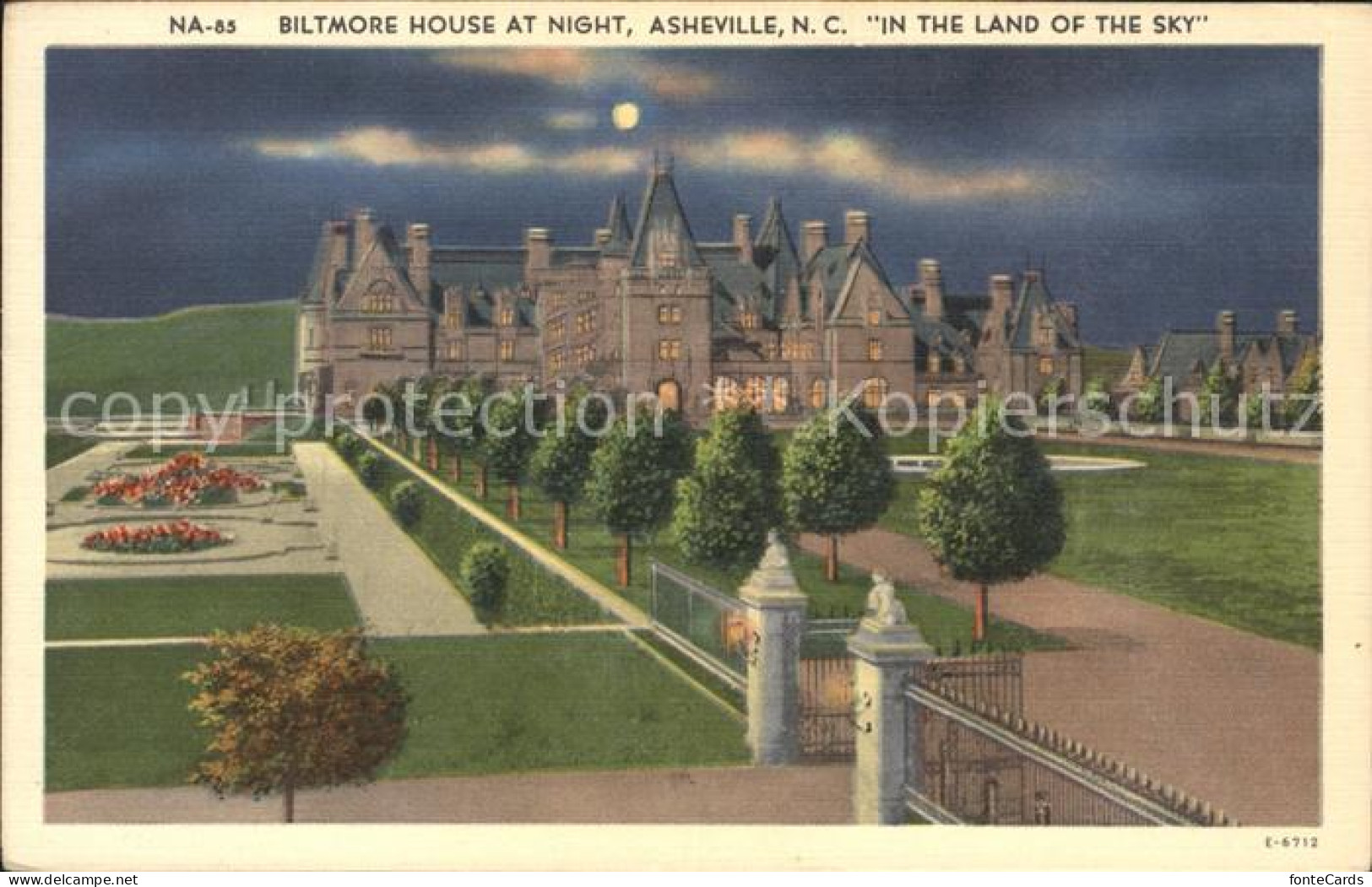 11806929 Asheville Biltmore House At Night - Autres & Non Classés