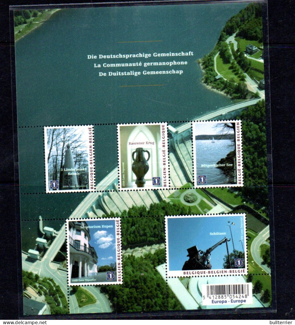 BELGIUM - 2008 - REGIONS GERMAN COMMUNITY SOUVENIR SHEET MIN1T NEVER HINGED  , SG CAT £25 - Ungebraucht