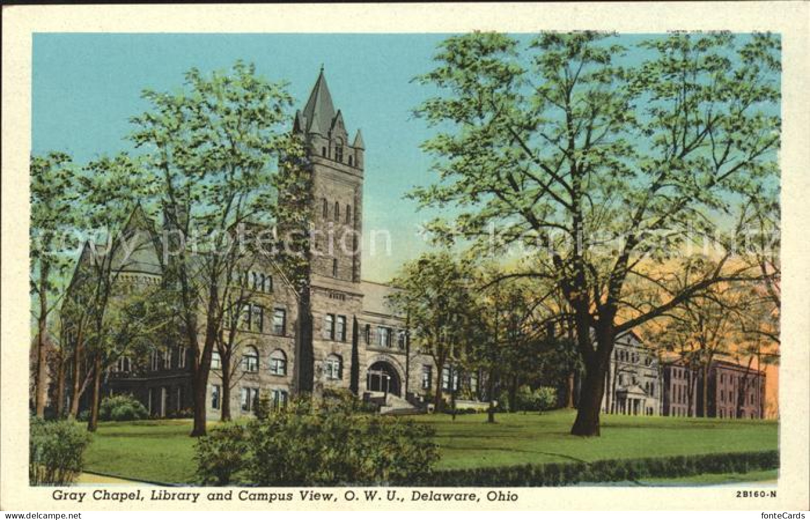 11806894 Delaware Ohio Gray Chapel Library Campus View Delaware - Altri & Non Classificati