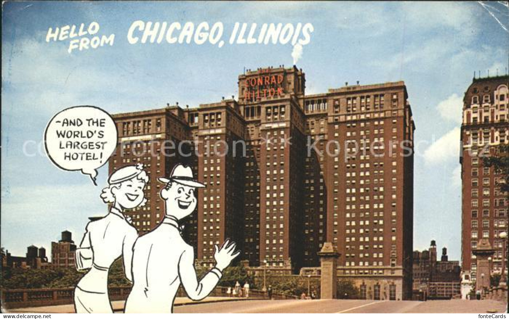 11806849 Chicago_Illinois The Conrad Hilton Hotel - Altri & Non Classificati