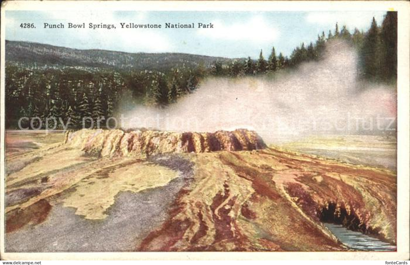 11806834 Yellowstone_National_Park Punch Bowl Springs Yellowstone National Park - Andere & Zonder Classificatie