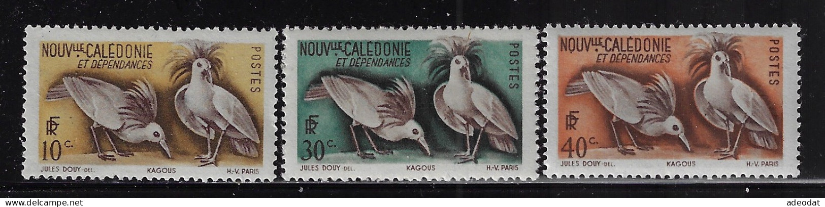 NEW CALEDONIA  1948  SCOTT # 276-278  MH - Ongebruikt