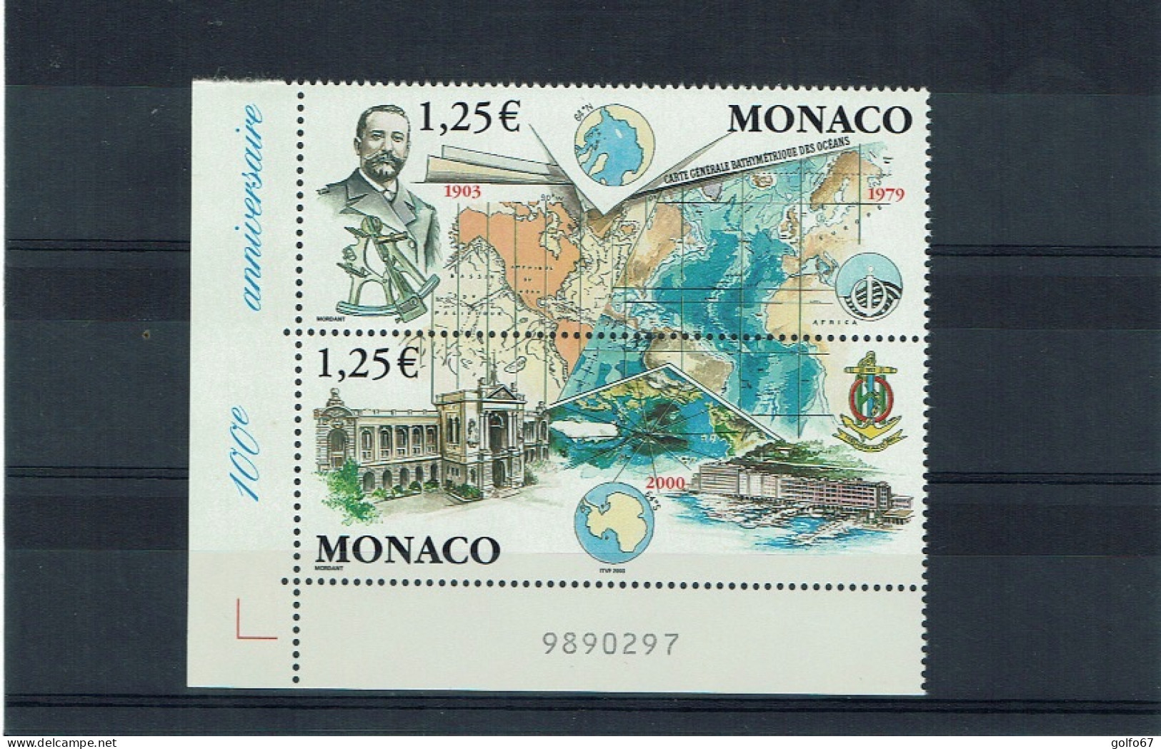 MONACO 2003 Y&T N° 2391- 2392 La Paire NEUF** - Unused Stamps