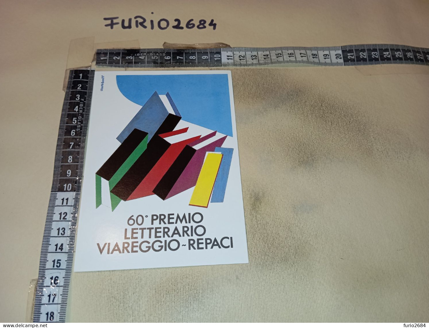 MX00059 VIAREGGIO 1989 TIMBRO ANNULLO 60° PREMIO LETTERARIO VIAREGGIO REPACI - 1981-90: Poststempel