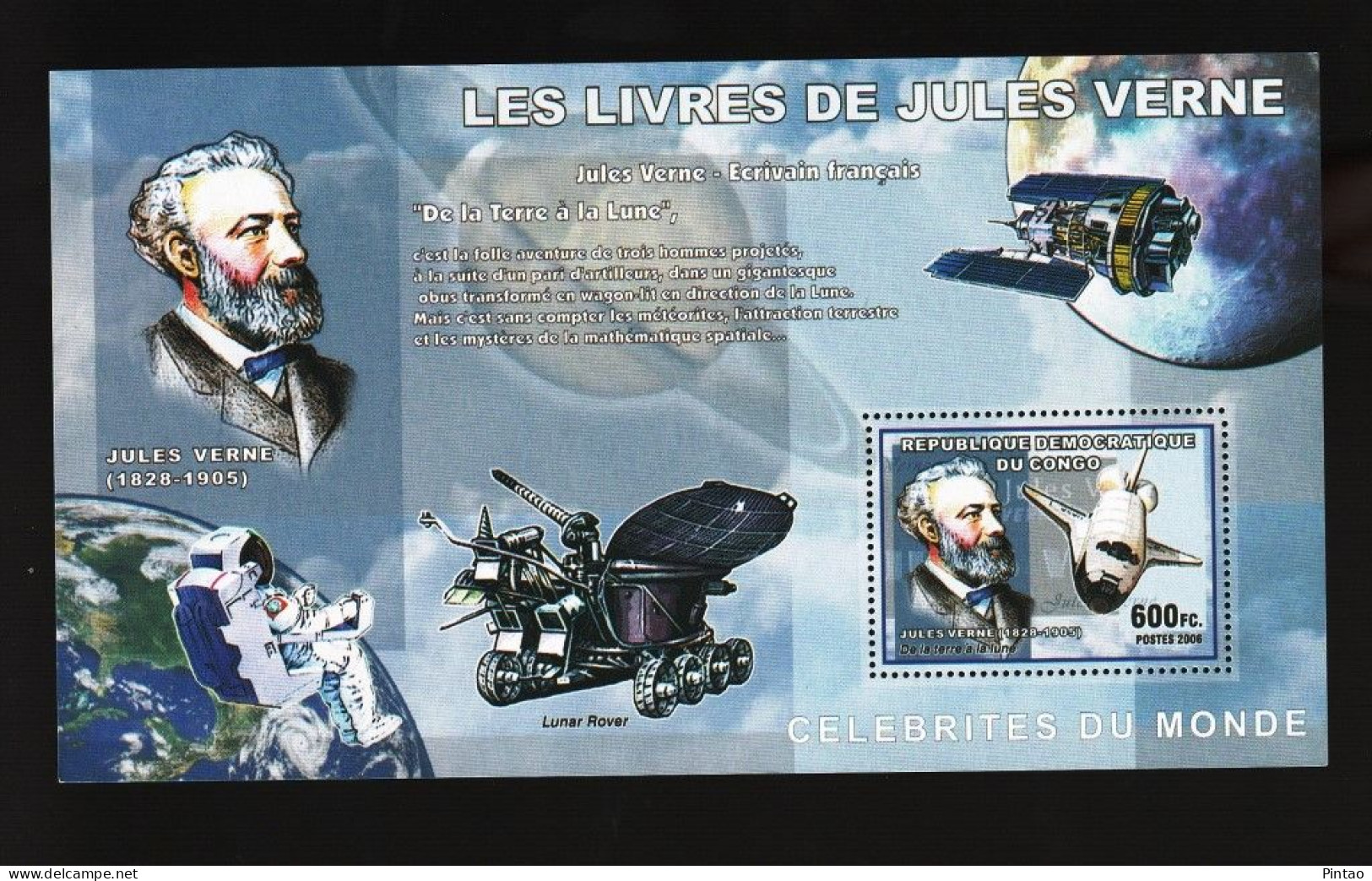 WW14469- CONGO 2006- MNH (JÚLIO VERNE) - Other & Unclassified