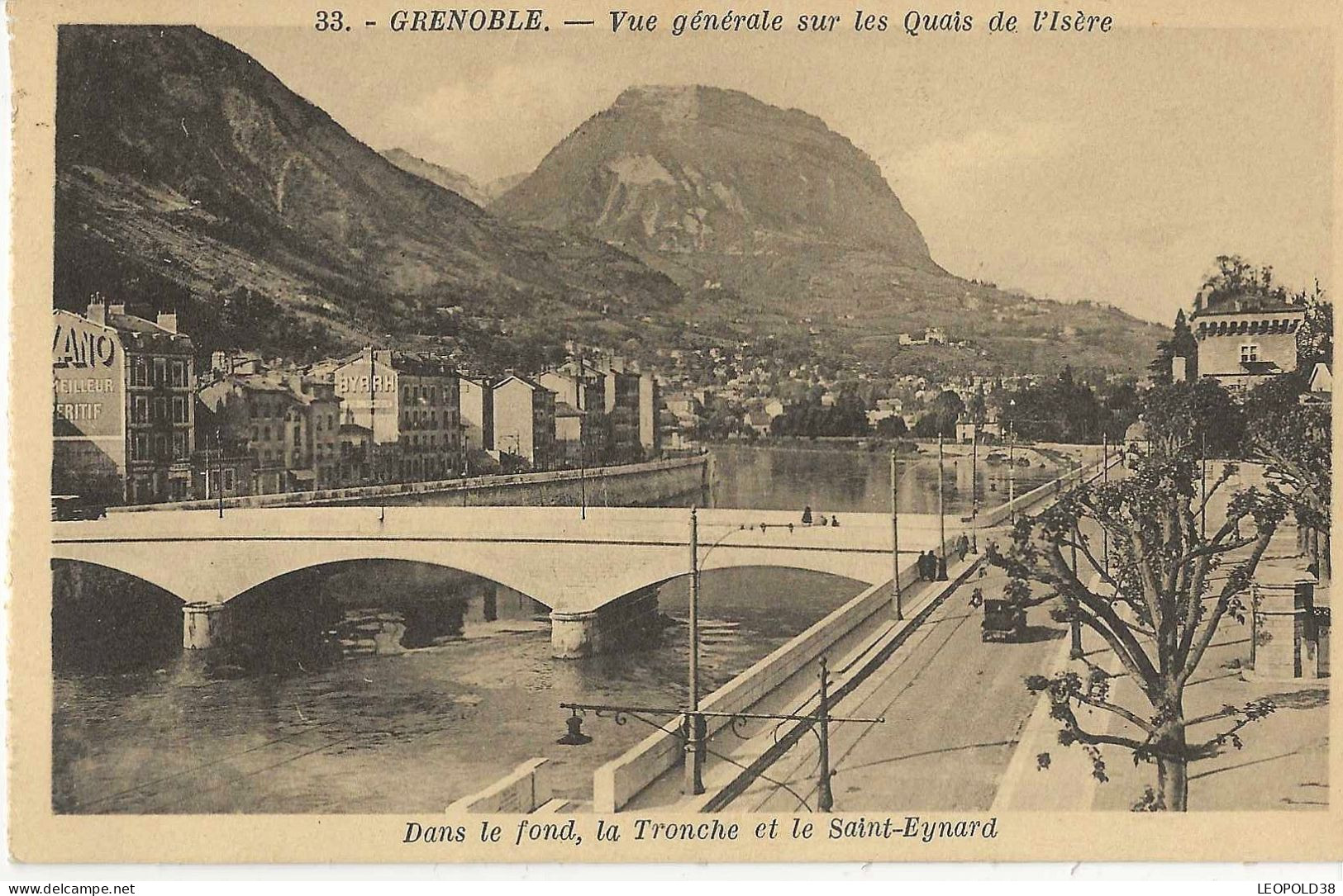 GRENOBLE Vue Générale Sur Les Quais - Grenoble