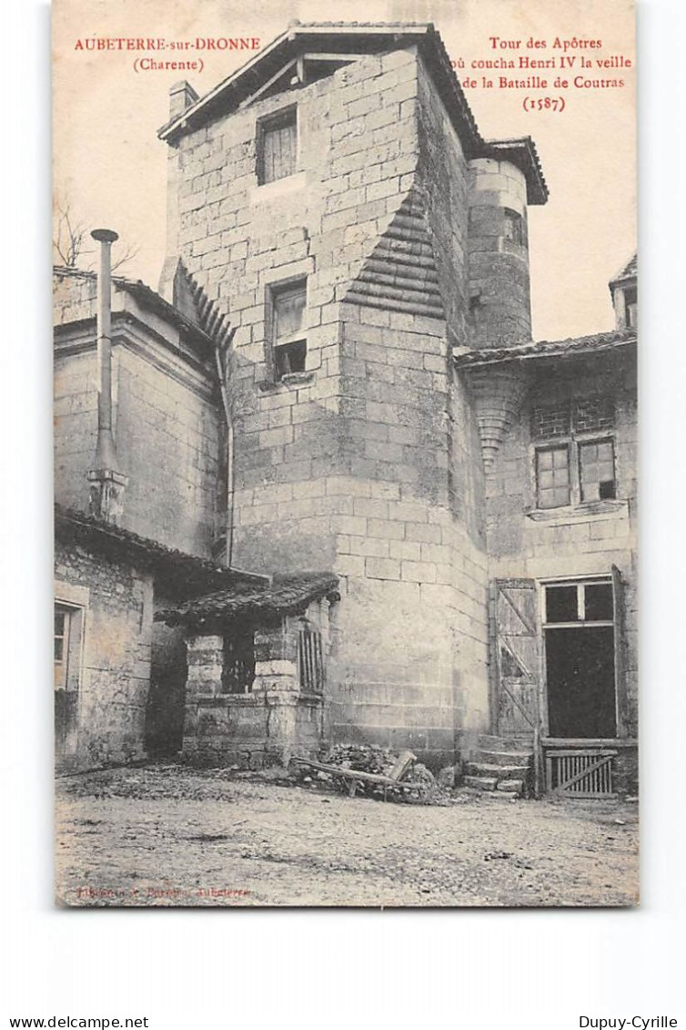 AUBETERRE SUR DRONNE - Tour Des Apôtres - Très Bon état - Sonstige & Ohne Zuordnung