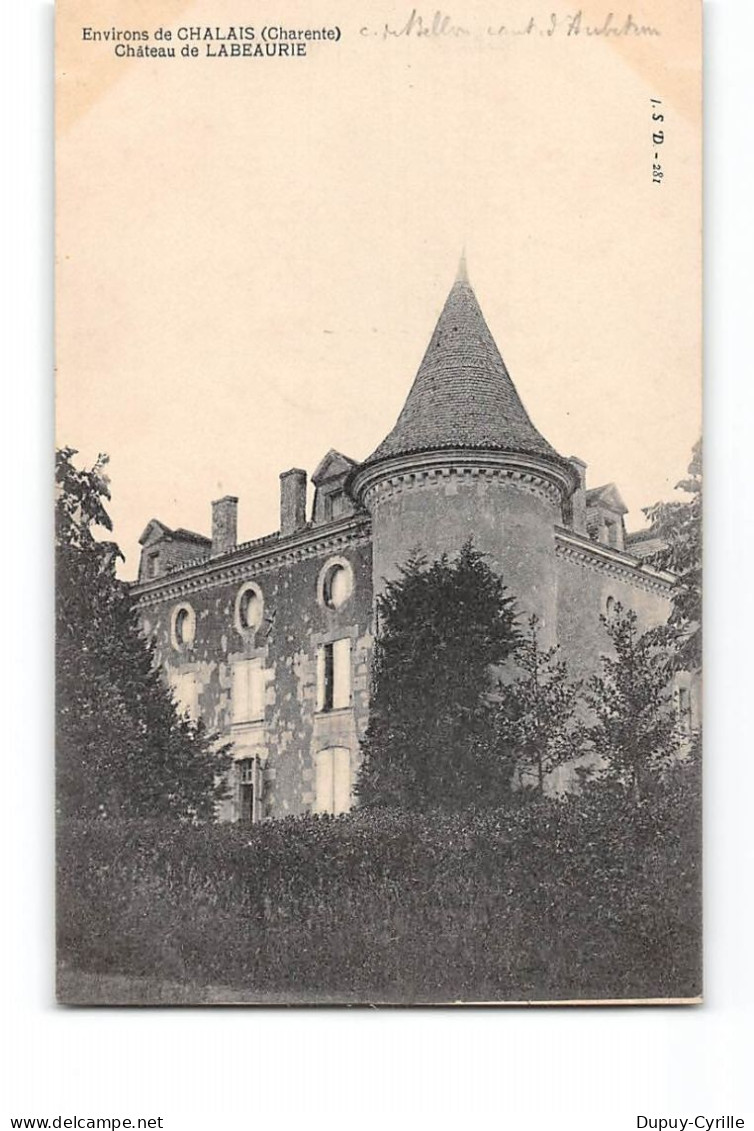 Environs De CHALAIS - Château De LABEAURIE - Très Bon état - Autres & Non Classés