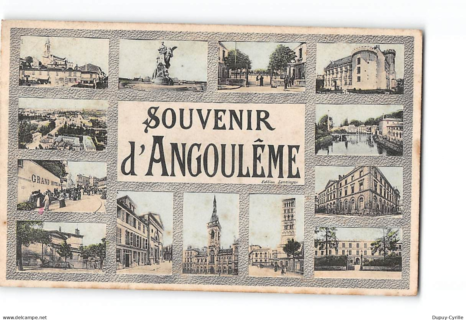 Souvenir D'ANGOULEME - état - Angouleme