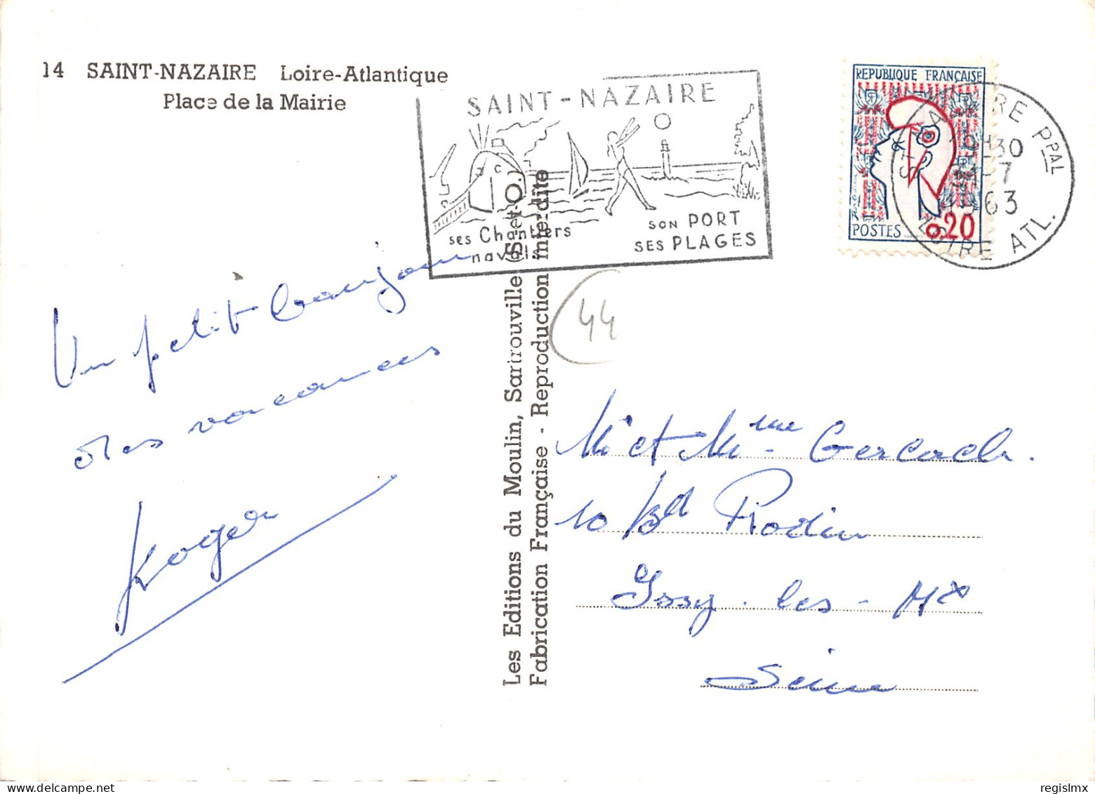 44-SAINT NAZAIRE-N°2108-B/0079 - Saint Nazaire