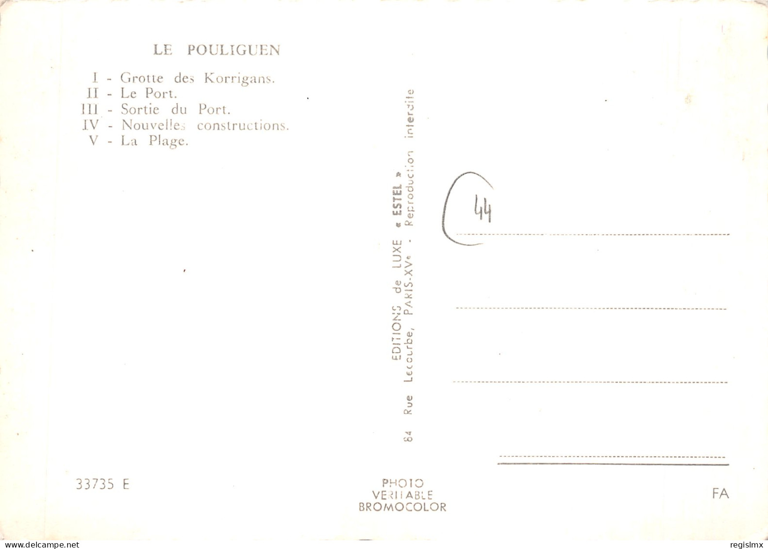 44-LE POULIGUEN-N°2108-A/0187 - Le Pouliguen