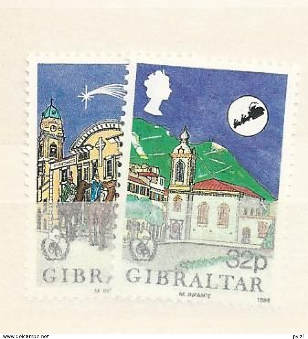 1986 MNH Gibraltar Mi 5171-8  Postfris ** - Gibraltar