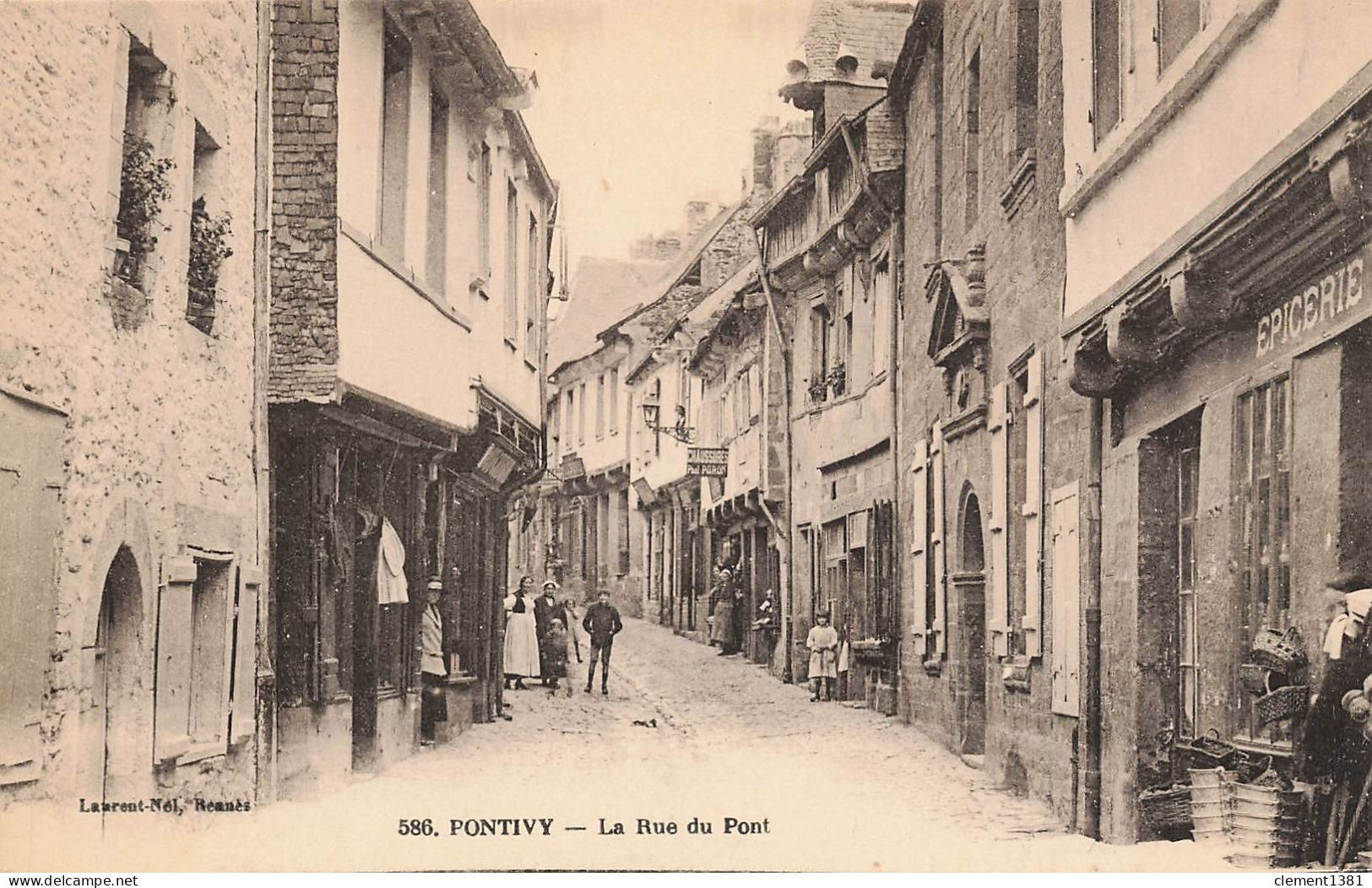 Pontivy La Rue Du Pont - Sonstige & Ohne Zuordnung