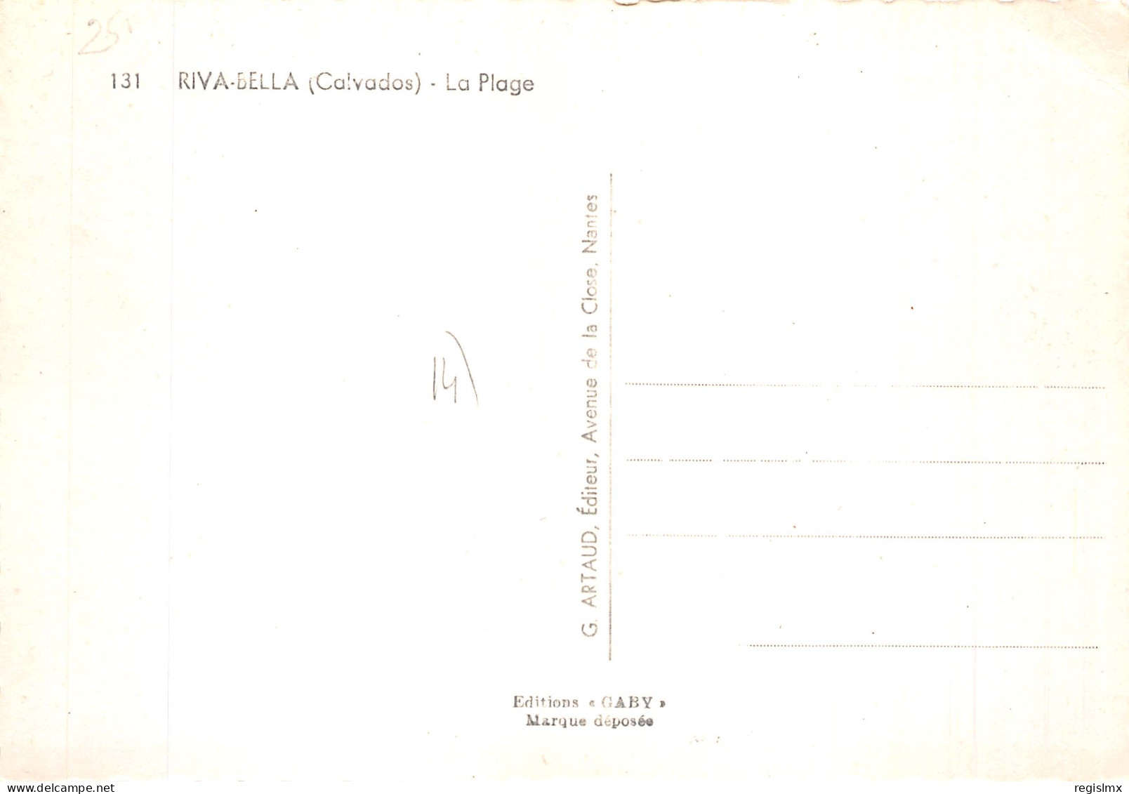 14-RIVA BELLA-N°2109-D/0193 - Riva Bella