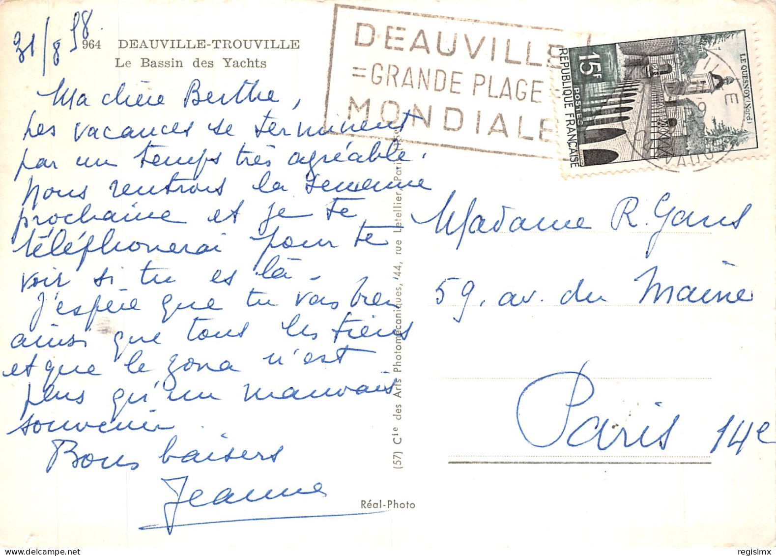 14-DEAUVILLE TROUVILLE YACHTS-N°2109-D/0145 - Deauville