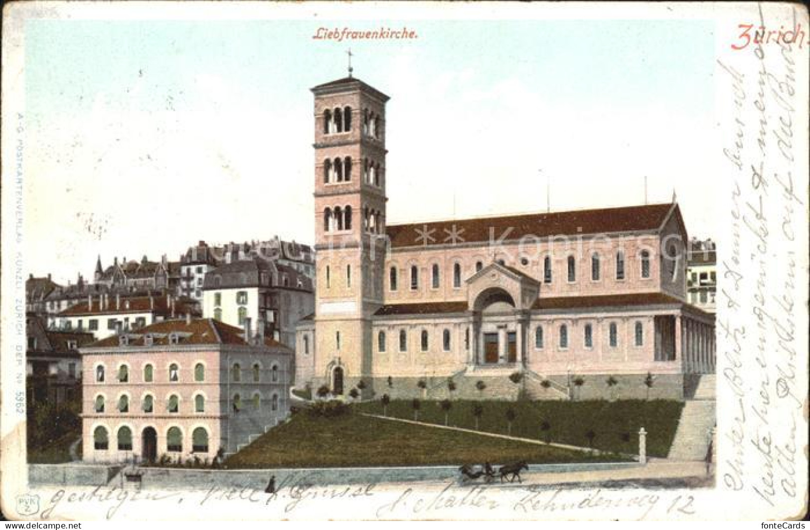 11778913 Zuerich Liebfrauenkirche Zuerich - Autres & Non Classés