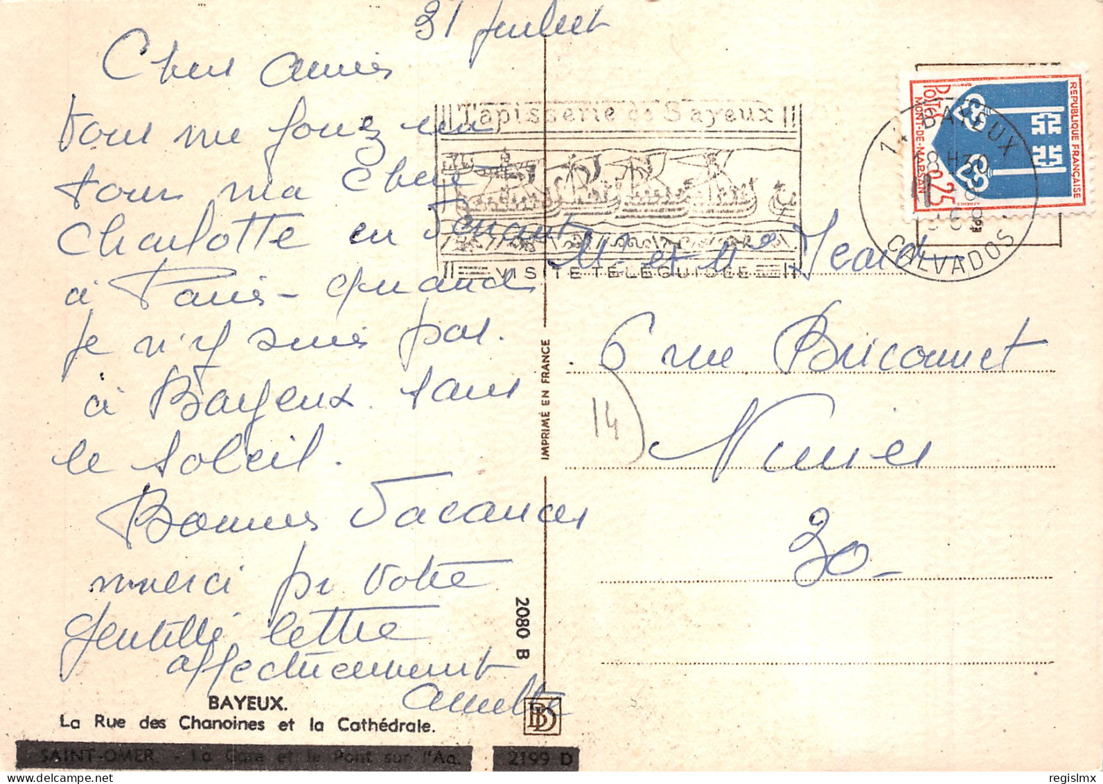 14-BAYEUX-N°2109-C/0283 - Bayeux