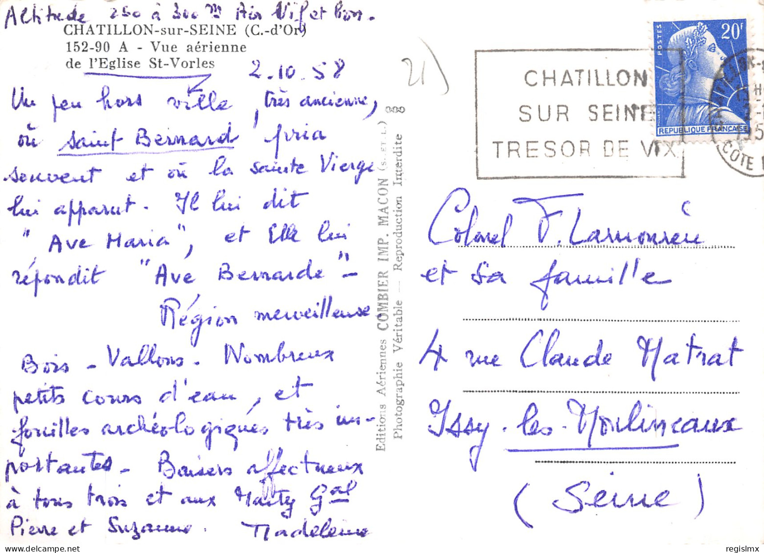 21-CHATILLON SUR SEINE-N°2110-C/0287 - Chatillon Sur Seine